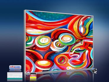 Preview: infrarot Bildheizung 400 Watt 70x60 M10-SL fondale fantasia