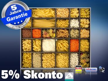 infrarot Bildheizung 400 Watt 70x60 M10-SL Nudeln und Hülsenfrüchte