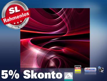 Preview: Infrarot Bildheizung 400 Watt 70x60 M10-SL Spirale