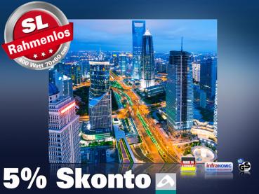 Preview: Infrarot Bildheizung 400 Watt 70x60 M10-SL Shanghai
