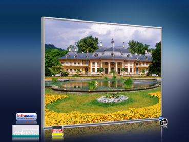 Preview: Infrarot Bildheizung 400 Watt 70x60 M10-SL Schloss Pillnitz