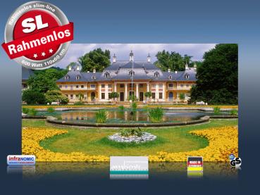 Preview: Infrarot Bildheizung 600 Watt 110x60 M10-SL Schloss Pillnitz