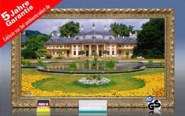 Infrarot Bildheizung 600 Watt 110x60 Stilrahmen StG Schloss Pillnitz