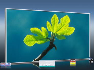 Preview: Infrarot Bildheizung 700 Watt 120x60 M10-SL Ahornblatt