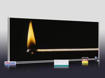 Preview: Infrarot Bildheizung 900 Watt 140x60 M10-SL Streichholz