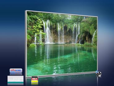 Preview: Infrarot Bildheizung 400 Watt 70x60 M10-SL Wasserfall