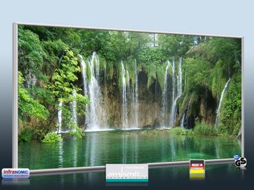 Preview: Infrarot Bildheizung 700 Watt 120x60 M10-SL Wasserfall