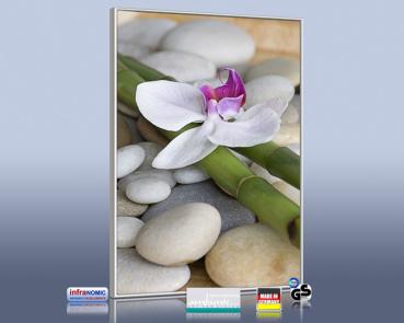 Preview: Infrarot Bildheizung 500 Watt 90x60 M10-SL Bambus