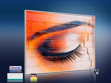 Preview: Infrarot Bildheizung 400 Watt 70x60 M10-SL Auge
