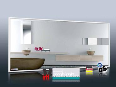 Preview: Infrarot Spiegelheizung 320 Watt 120x35 M10W