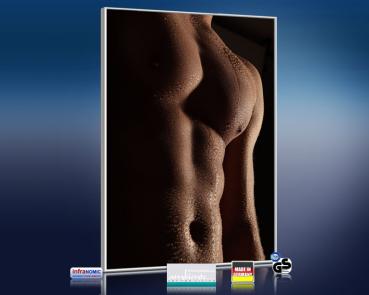 Preview: Infrarot Bildheizung 500 Watt 90x60 M10-SL Mann
