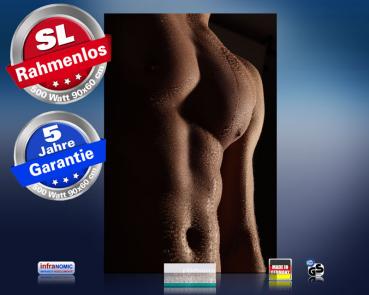 Preview: Infrarot Bildheizung 500 Watt 90x60 M10-SL Mann