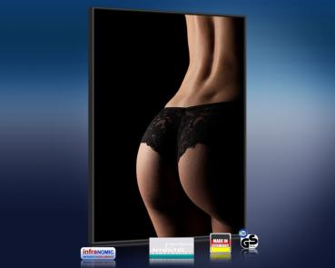 Preview: Infrarot Bildheizung 500 Watt 90x60 M10S Frau