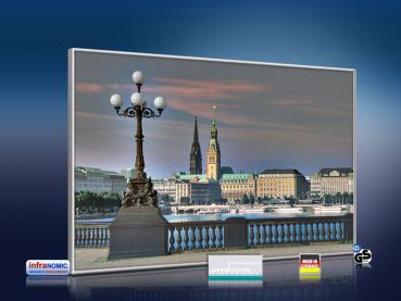 Preview: Infrarot Bildheizung 500 Watt 90x60 M10-SL Hamburg