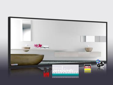 Preview: Infrarot Spiegelheizung Bad 900 Watt 140x60 M10S