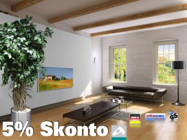 Infrarotheizung als Bild Bildheizung 700 Watt 120x60 M10-SL Toskana