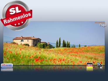 Preview: Infrarotheizung als Bild Bildheizung 700 Watt 120x60 M10-SL Toskana