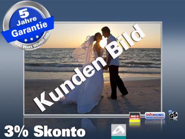 Infrarot Bildheizung 500 Watt 90x60 M10-SL mit eigenem Foto Bild