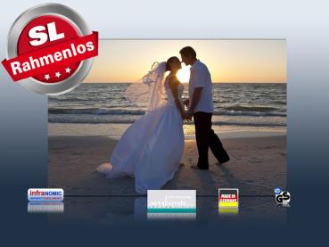 Preview: Infrarot Bildheizung 500 Watt 90x60 M10-SL mit eigenem Foto Bild