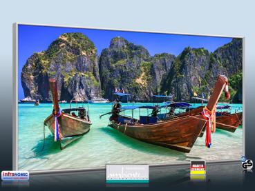 Preview: Infrarot Bildheizung 700 Watt ESG Glas 120x60 M10-SL Andamanen