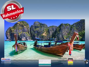 Preview: Infrarot Bildheizung 700 Watt ESG Glas 120x60 M10-SL Andamanen