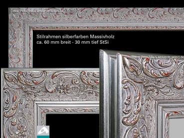 Preview: Infrarot Bildheizung 500 Watt 90x60 Stilrahmen StSi Wein-Trauben