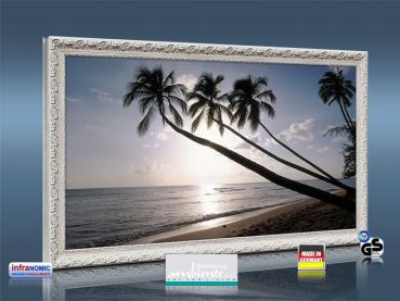 Preview: Infrarot Bildheizung 700 Watt 120x60 Stilrahmen StAw Barbados