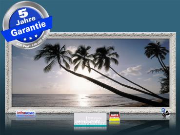 Preview: Infrarot Bildheizung 900 Watt 140x60 Stilrahmen StAw Barbados