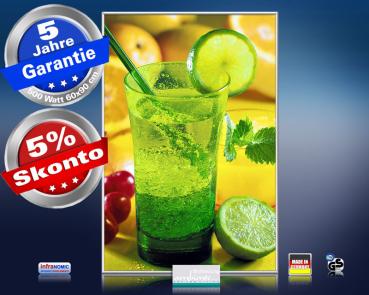 infrarot Bildheizung 500 Watt 90x60 M10-SL Caipirinha