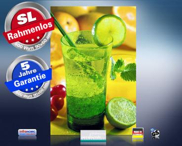 Preview: infrarot Bildheizung 500 Watt 90x60 M10-SL Caipirinha