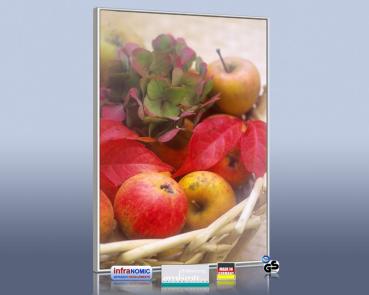 Preview: Infrarot Bildheizung 500 Watt 90x60 M10-SL Obstkorb