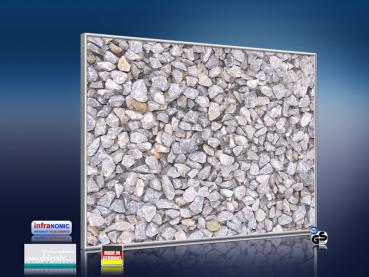 Preview: Infrarot Bildheizung 400 Watt 70x60 M10-SL Schotter