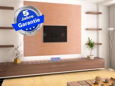 Preview: Fern Infrarotheizung 500 Watt 90x60 weiß Bad Spiegelheizung M10