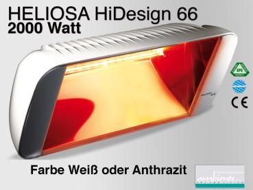 Preview: Infrarot Wärmestrahler Pferdesolarium Heliosa Hi-Design 66 IPX5 2000 Watt