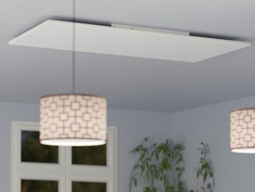 Preview: Infrarotheizung Rahmenlos Metall 670 Watt 160x40 steel-line IPX4