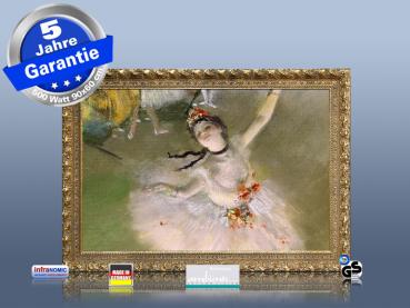 infrarot Bildheizung 500 Watt 90x60 StG Primaballerina Ausstellungsstück