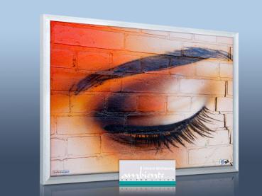 Preview: Infrarot Bildheizung 400 Watt 70x60 M23-SG Auge