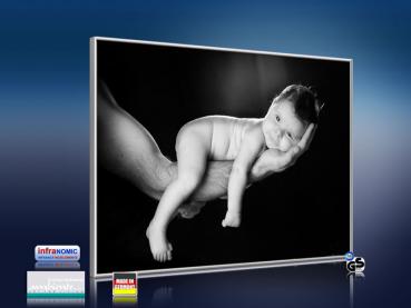 Preview: Infrarot Bildheizung 400 Watt 70x60 M10-SL Baby