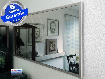 Preview: Infrarotheizung 700 Watt Glas schwarz 120x60 M23 mit Optionen