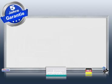 Preview: Infrarotheizung Glas weiß 700 Watt 120x60 M23 mit Optionen