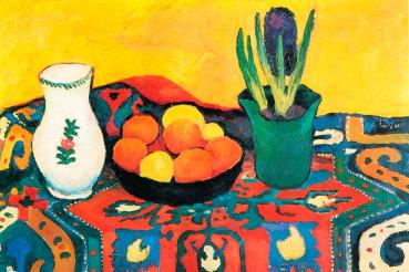 Macke: Hyazinthenteppich Bildauswahl für Bildheizung 90x60