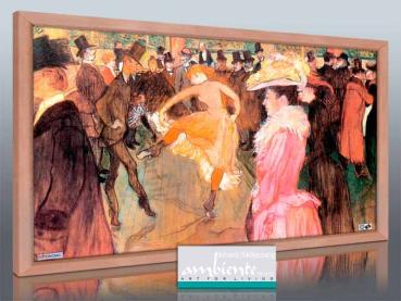 Preview: Infrarot Bildheizung Kunst 600 Watt 110x60 HB30 Ball im Moulin Rouge