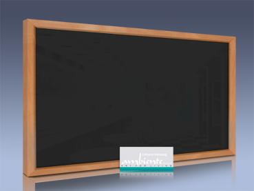 Preview: Infrarot Tafelheizung 600 Watt 110x60 mit Holzrahmen Buche HB30