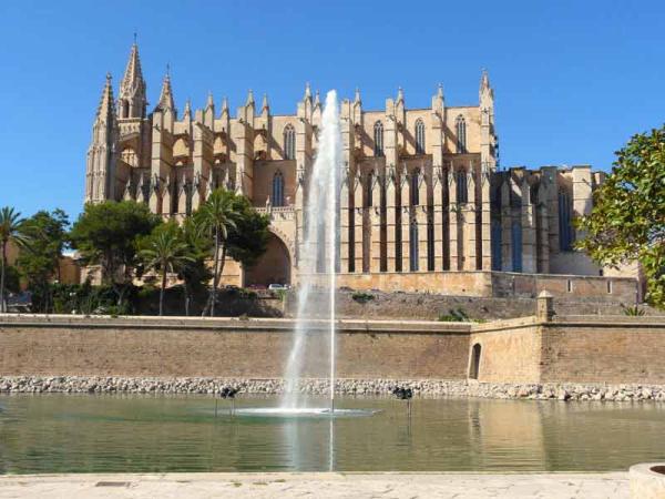 Bildheizung-Motiv Mallorca Kathedrale für Standard Infrarotheizung