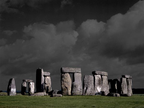 Bildheizung-Motiv Stonehenge für Standard Infrarotheizungen