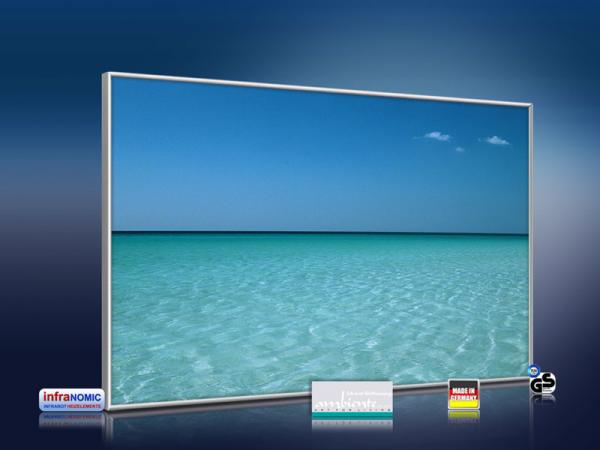 infrarot Bildheizung 500 Watt 90x60 M10-SL Mittelmeer