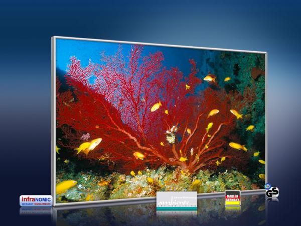 infrarot Bildheizung 500 Watt 90x60 M10-SL Aquarium