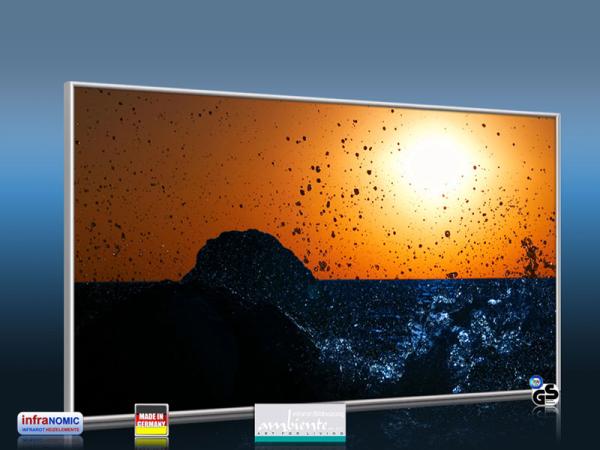 Infrarot Bildheizung 600 Watt 110x60 M10-SL Brandung