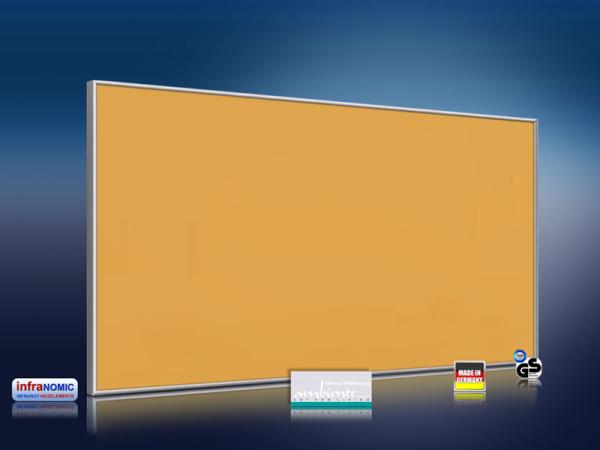 Infrarotheizung farbig 600 Watt 110x60 M10-SL RAL Leuchthellorange
