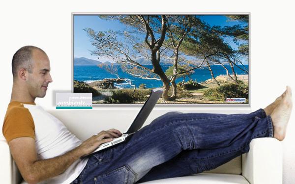 Infrarot Bildheizung 600 Watt 110x60 M10-SL Cala Sa Val